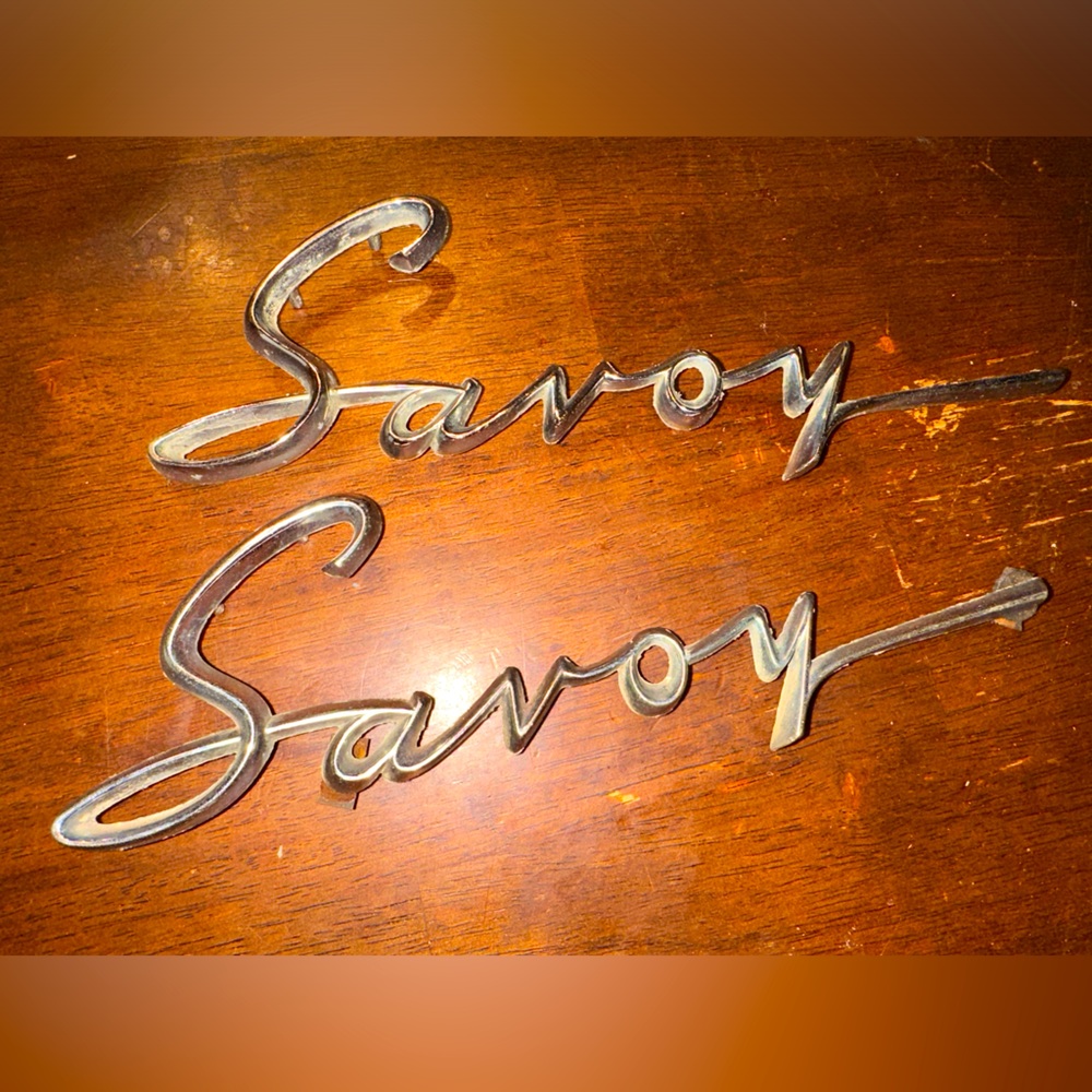 1956 Plymouth Savoy emblem